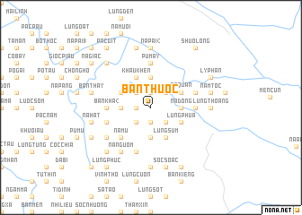 map of Bản Thuôc