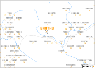 map of Bản Thu