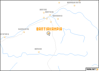 map of Ban Tiakampià