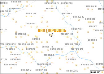 map of Ban Tia Pouong