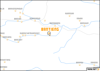 map of Ban Tieng