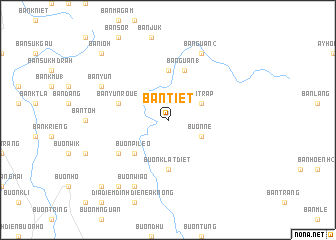 map of Ban Tiet