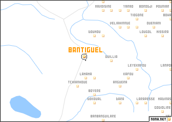 map of Bantiguel