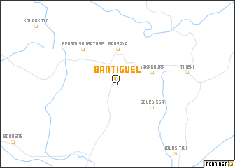 map of Bantiguel
