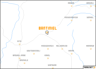 map of Bantiniel