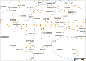 map of Ban Tinphou