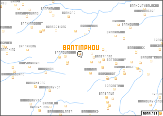 map of Ban Tinphou