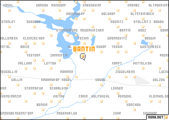 map of Bantin