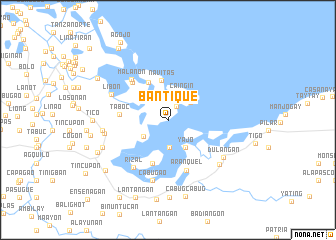 map of Bantique