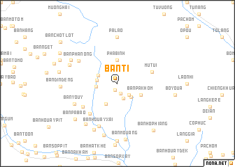 map of Ban Ti