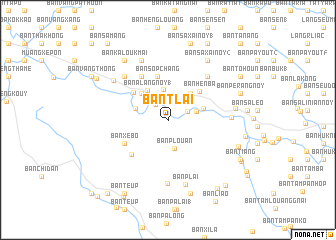 map of Ban Tlai