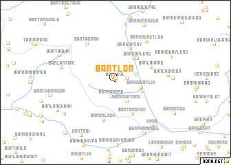 map of Ban Tlôn