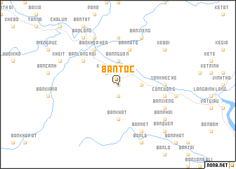 map of Bản Toc