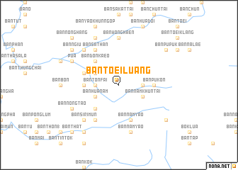 map of Ban Toei Luang