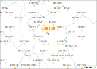 map of Ban Toh