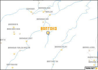 map of Ban Toko