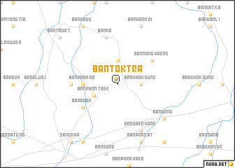 map of Ban Tok Tra