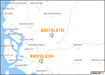 map of Ban Tola Tai