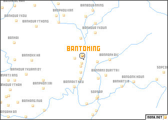 map of Ban Tôming