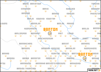 map of Bản Tôm
