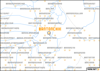 map of Ban Ton Chik