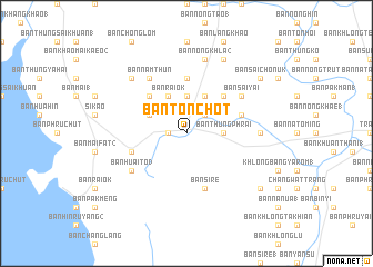 map of Ban Ton Chot