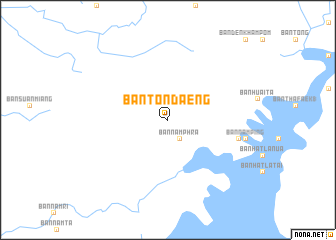 map of Ban Ton Daeng