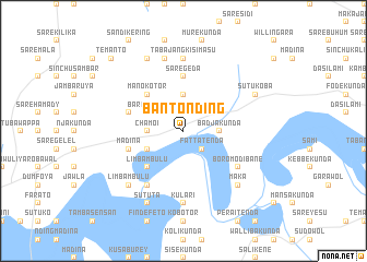 map of Banto Nding