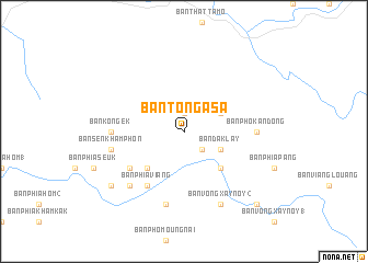 map of Ban Tông-Asa