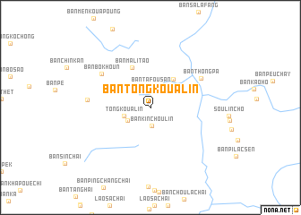 map of Ban Tongkoualin