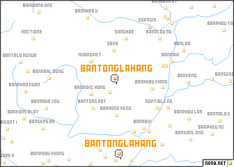 map of Ban Tonglahang