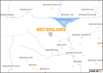 map of Ban Tong Luang