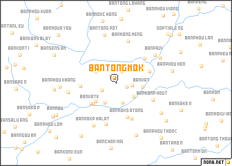 map of Ban Tôngmôk