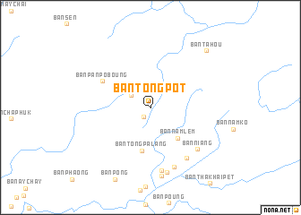 map of Ban Tôngpot