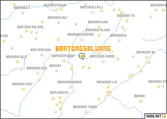 map of Ban Tongsaluang