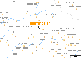 map of Ban Tong Tien