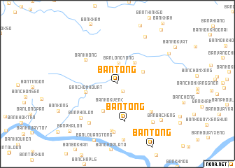 map of Ban Tong