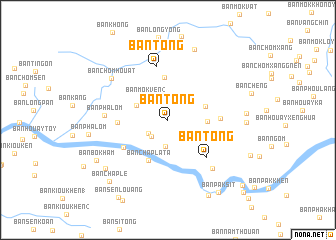 map of Ban Tong