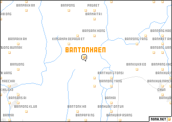 map of Ban Ton Haen