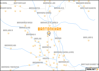 map of Ban Ton Kham