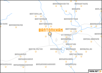 map of Ban Ton Kham
