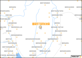 map of Ban Ton Kha