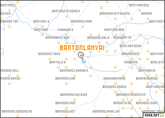 map of Ban Ton Lamyai
