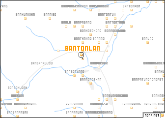 map of Ban Ton Lan