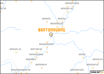 map of Ban Ton Muang