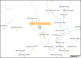 map of Ban Ton Muang