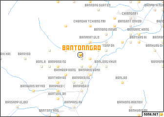 map of Ban Ton Ngao