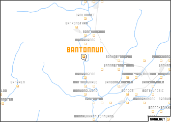 map of Ban Ton Nun