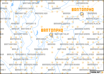 map of Ban Ton Pho