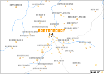 map of Ban Tonpouay